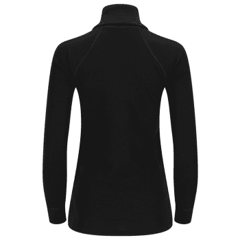 Tricou cu mânecă lungă Aclima WarmWool Polo Women Jet Black