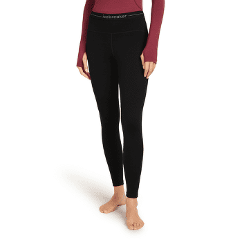 Colanți Icebreaker 300 MerinoFine Polar Leggins Women Black