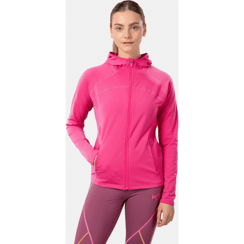 Hanorac Kari Traa MIJA HOODED FLEECE BRIGHT PINK