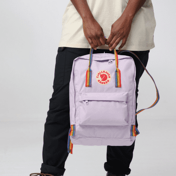 Rucsac Fjällräven Kanken Rainbow Light Oak-Rainbow Pattern