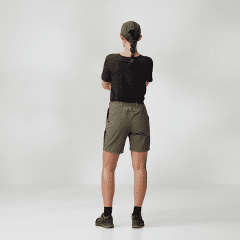Pantaloni scurți Fjällräven Abisko Hybrid Trail Shorts Women Black