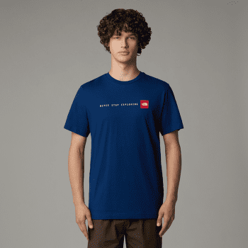 Tricou cu mânecă scurtă The North Face S/S NEVER STOP EXPLORING TEE Men TNF WHITE