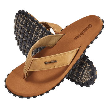 Şlapi Gumbies Gumbies Vegovert Flip-Flop - Tan Tan