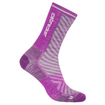 Șosete Icebreaker Merino Blend Run+ Ultralight Crew Women PASSION SD/PASSION/SNOW
