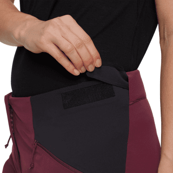 Pantaloni Mammut Taiss SO Pants Women 3808 vin-black