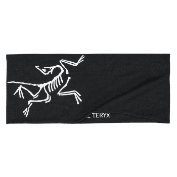 Bandă pentru cap Arcteryx Satoro Merino Headband Black / Arctic Silk