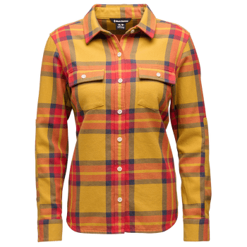 Cămașă cu mânecă lungă Black Diamond Project Twill LS Shirt Women Amber-Coral Red
