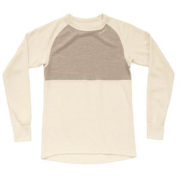 Tricou cu mânecă lungă Devold Expedition Merino Silk Shirt Women 000B  OFFWHITE/STONE