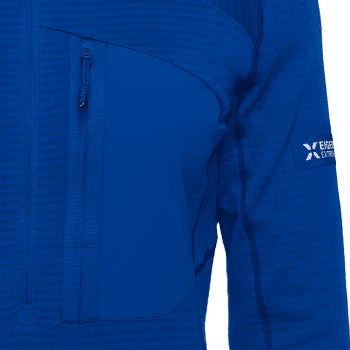 Tricou cu mânecă lungă Mammut Eiger Nordwand Advanced FL Half Zip Hoodie Women 50643 eiger blue