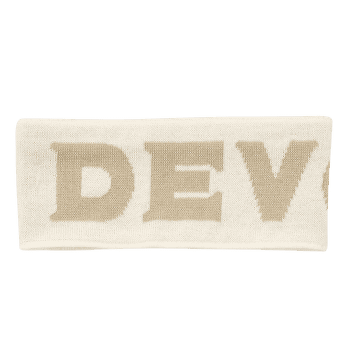 Bandă pentru cap Devold Devold Logo Headband 010A RAW WHITE