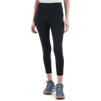 Colanți Icebreaker Merino 260 Fastray 25 inch High Rise Tights Women Black