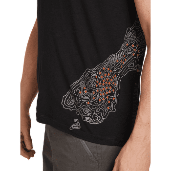 Tricou cu mânecă scurtă Icebreaker Merino 150 Tech Lite SS Tee 30th Anniversary Men BLACK