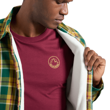 Cămașă cu mânecă lungă La Sportiva RAMBLER LINED FLANNEL SHIRT MEN Night Sky/Savana