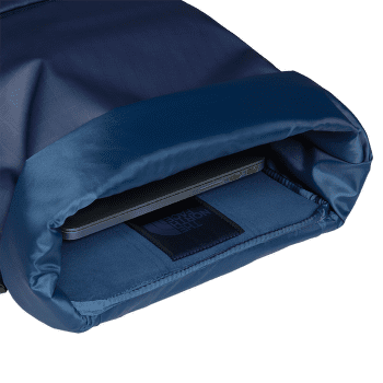 Rucsac The North Face BASE CAMP VOYAGER ROLLTOP SHADY BLUE/SUMMIT NAVY