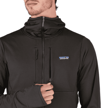 Hanorac Patagonia R1 Thermal Full-Zip Hoody Men Black