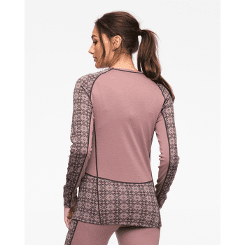 Tricou cu mânecă lungă Kari Traa Rose Light LS SPINK/BRIGHT PINK