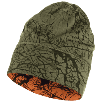 Căciuli Fjällräven Lappland Beanie Green Camo-Orange Multi Camo