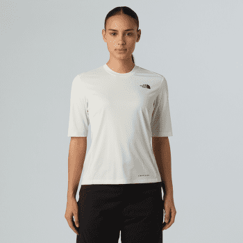 Tricou cu mânecă scurtă The North Face SHADOW SHORT SLEEVE T-SHIRT Women WHITE DUNE