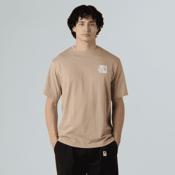 Tricou cu mânecă scurtă The North Face CONNECT RELAXED SS TEE-GRAPHIC Men WHITE DUNE