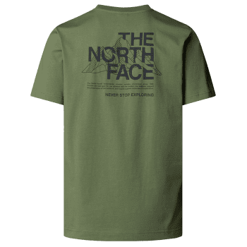 Tricou cu mânecă scurtă The North Face MOUNTAIN SKETCH SS TEE Men BO9 BARK MIST