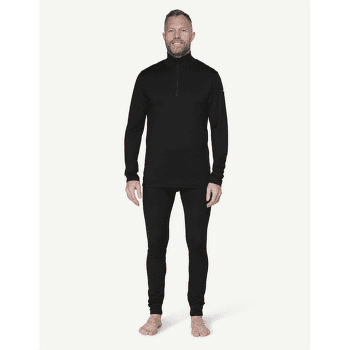 Tricou cu mânecă lungă Devold Breeze Plus Merino 200 Zip Neck Men 950A BLACK