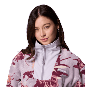 Hanorac Columbia Sequoia Grove Printed Half Zip Women Shale Purple Blossoming 554