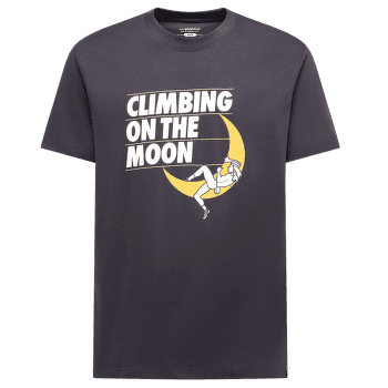 Tricou cu mânecă scurtă La Sportiva MOON ROCK T-SHIRT Men Onyx/Chalk