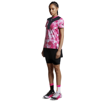 Tricou cu mânecă scurtă X-Bionic X-BIONIC® COREFUSION RUN SHIRT SS WOMEN DOT FADE/NEO PINK/WHITE