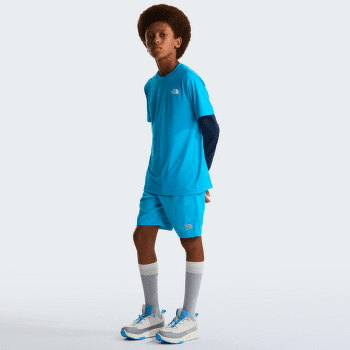 Tricou cu mânecă scurtă The North Face Teen New 24/7 S/S Tee G6L LAVA RED