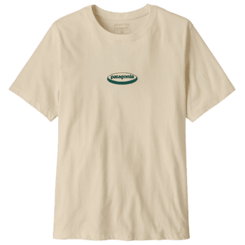 Tricou cu mânecă scurtă Patagonia ’95 Oval Logo T-Shirt Men Undyed Natural