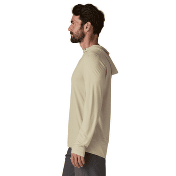 Tricou cu mânecă lungă Patagonia Cap Cool Ultra Hoody Men Pumice - Dyno White X-Dye