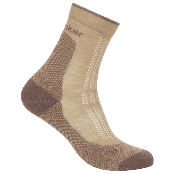 Șosete Icebreaker Merino Hike+ Ultralight Quarter Women PINK QUARTZ/PORCINI