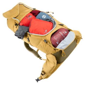 Rucsac deuter Aircontact Core 60+10 savanna-nori