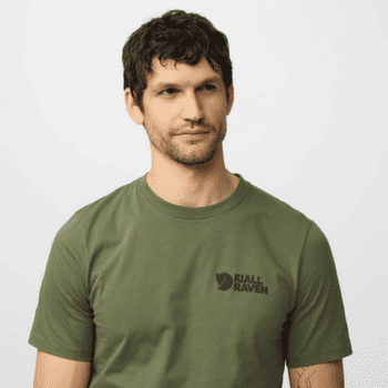 Tricou cu mânecă scurtă Fjällräven SWEDISH FOREST T-SHIRT MEN Laurel Green