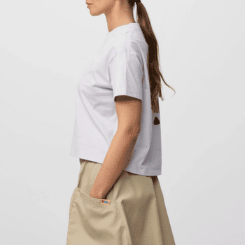 Tricou cu mânecă scurtă Fjällräven FOREST WALK T-SHIRT WOMEN Soft Jade