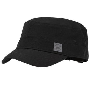 Capac Buff MILITARY CAP SOLID BLACK