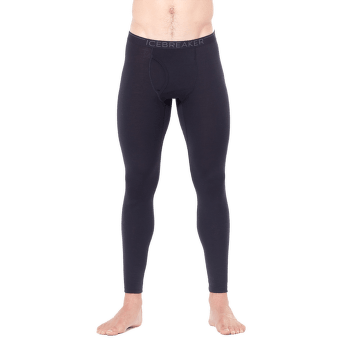 Colanți Icebreaker Oasis Leggings w Fly Men (104370) Black/Monsoon