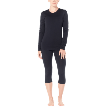 Colanți 3/5 Icebreaker Oasis Legless Women (104382) Black001