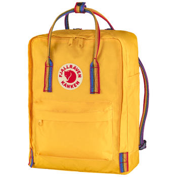 Rucsac Fjällräven Kanken Rainbow Warm Yellow-Rainbow Pattern