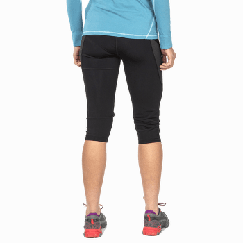 Colanți 3/5 La Sportiva TRIUMPH TIGHT 3/4 Women Black/Hibiscus