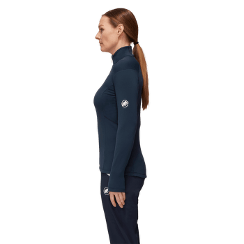 Tricou cu mânecă lungă Mammut Moench Advanced Half Zip Longsleeve Women Night