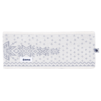 Bandă pentru cap Kama Knitted headband C41 off white 101