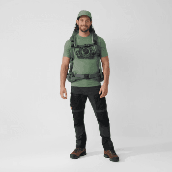 Tricou cu mânecă scurtă Fjällräven Abisko Wool Classic SS Men Laurel Green