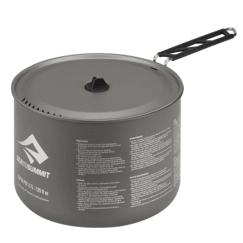 Oală Sea to Summit Alpha Pot 3.7 Grey