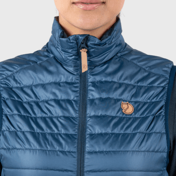 Vesta Fjällräven Abisko Padded Vest Women Laurel Green