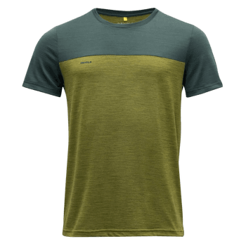 Tricou cu mânecă scurtă Devold Norang Tee Men WOODS/GREEN MELANGE