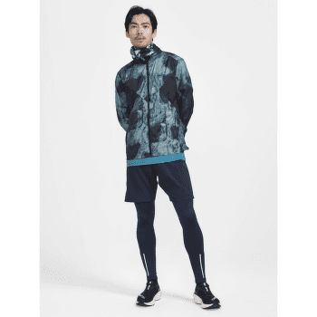Jachetă Craft ADV Essence Wind Jacket Men černá se zelenou