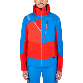 Jachetă La Sportiva ALPINE GUIDE  GTX® JACKET Men Poppy/Storm Blue