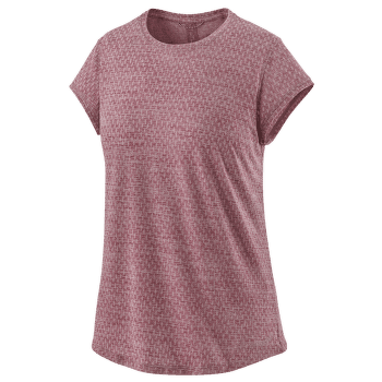 Tricou cu mânecă scurtă Patagonia Ridge Flow Shirt Women Evening Mauve