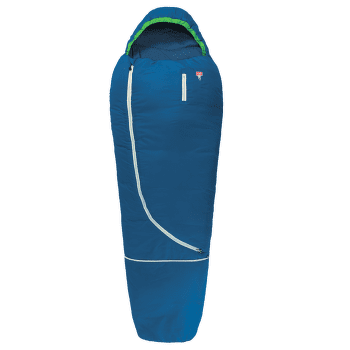 Sac de dormit Grüezi bag Biopod Wolle Kids World Traveller True Blue